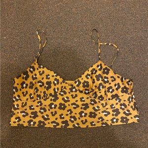 Tiny silk top. Lined